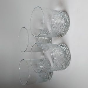 Vintage Canada First Collection set of 4 glasses, GUC